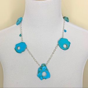 Turquoise Handcrafted Gemstones Necklace